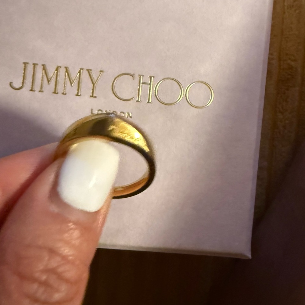 Jimmy Choo Gold Ring